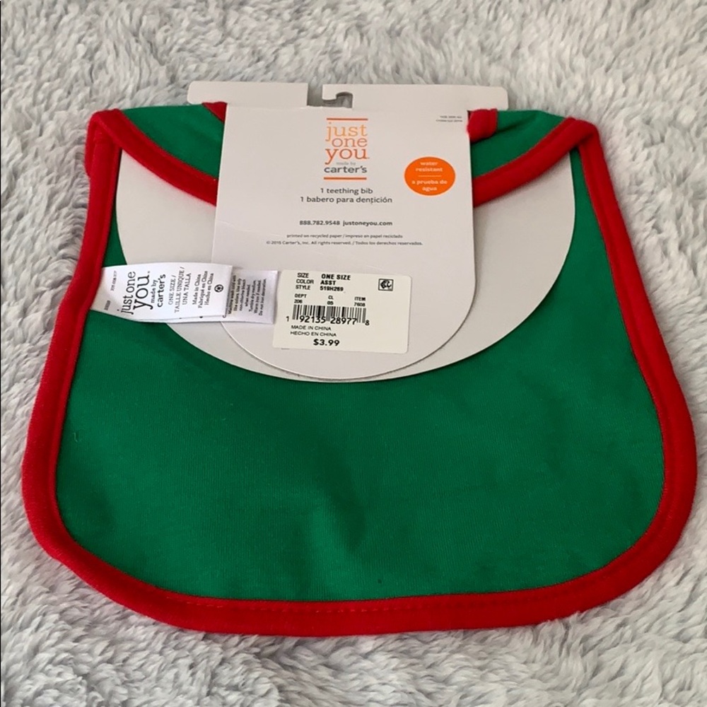 New Carter’s Bib 🎄 - Picture 2 of 2